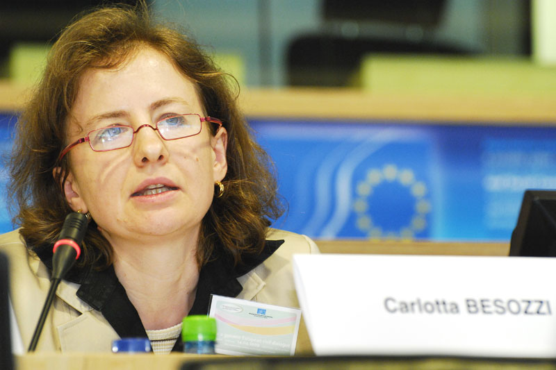 Carlotta Besozzi, Director of the European Disability Forum (EDF)