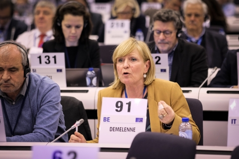 EESC rapporteur Anne Demelenne