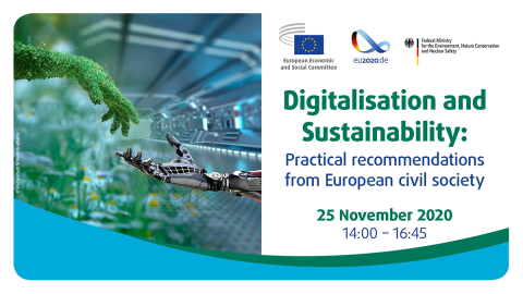 Digitalisation and Sustainability: practical recommendations from European civil society | 25/11/2020
