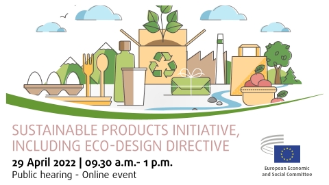 Sustainable products initiative, including Eco-design Directive - public hearing