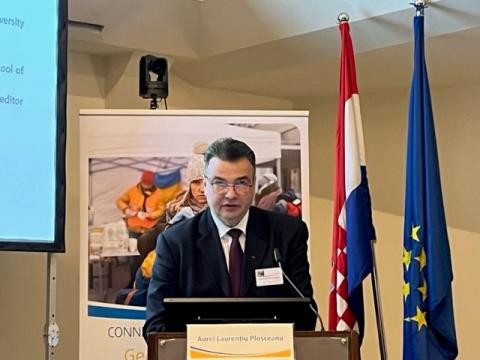 Laurentiu Plosceanu at Connecting EU seminar