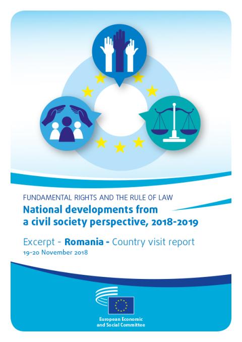 Report of the visit to Romania - cover