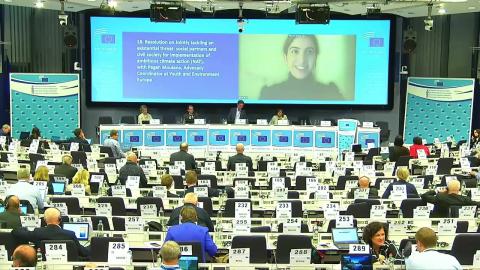 Embedded thumbnail for 573rd EESC plenary session debate on climate action