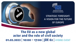 5.	STRATEGIC FORESIGHT: A VISION FOR THE FUTURE OF EUROPE