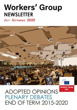 Newsletter cover page