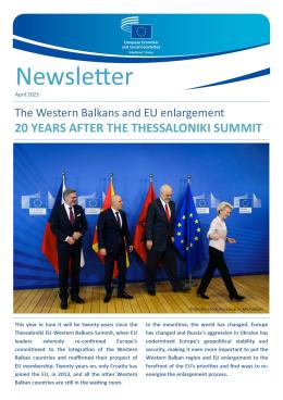 Front of April Newsletter